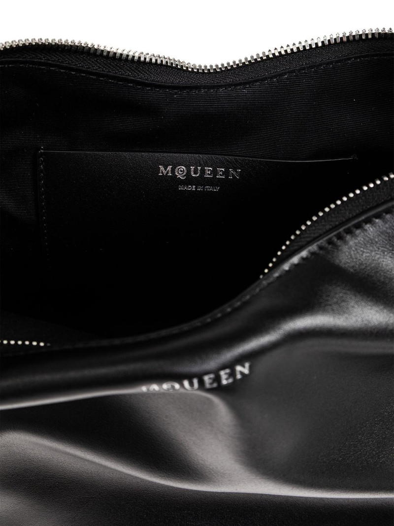 zipped leather clutch bag 5
