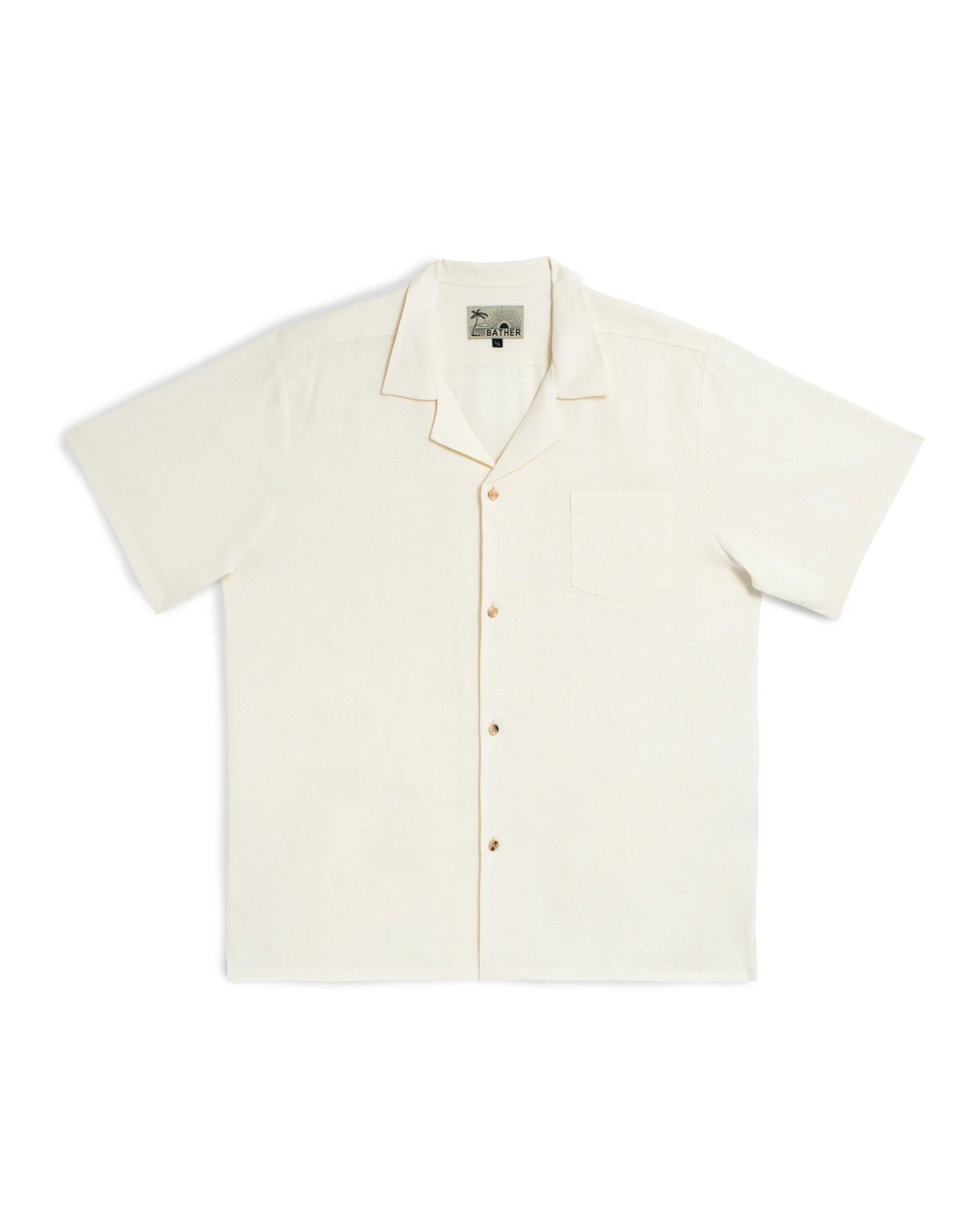 Pearl Linen Camp Shirt - 1