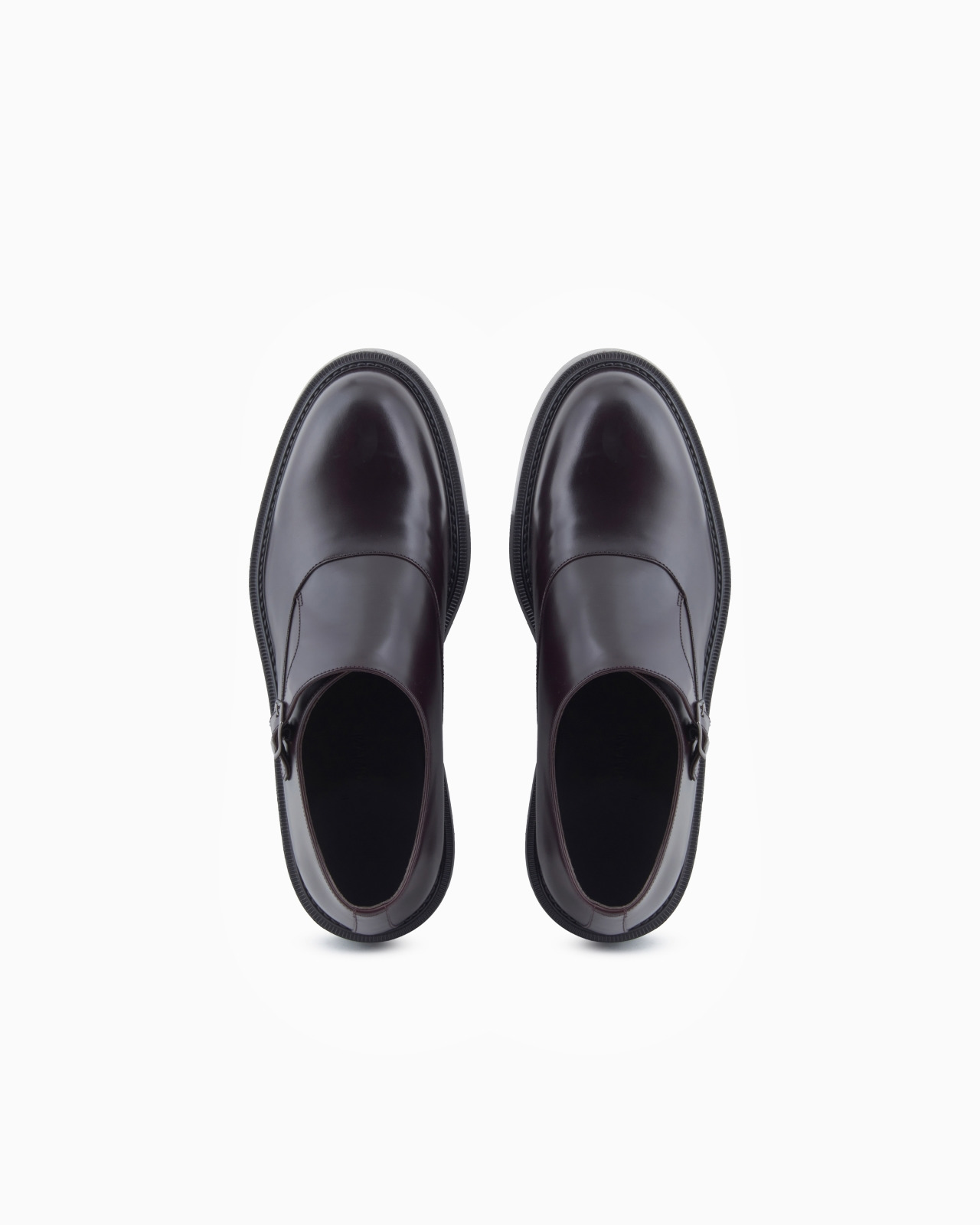 BRUSHED LEATHER MONKSTRAPS - 3
