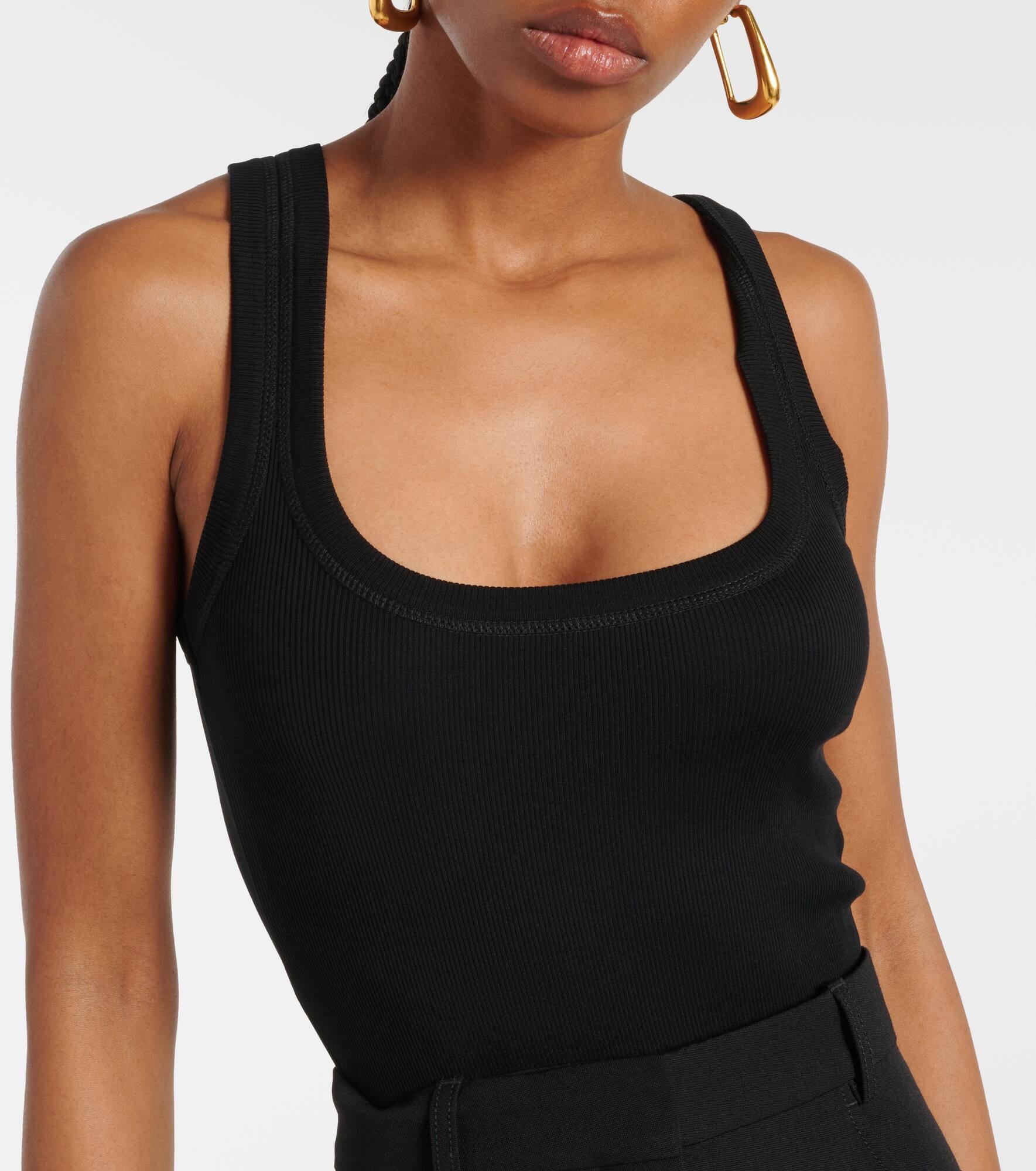 Le Body Gros Grain cotton bodysuit - 5