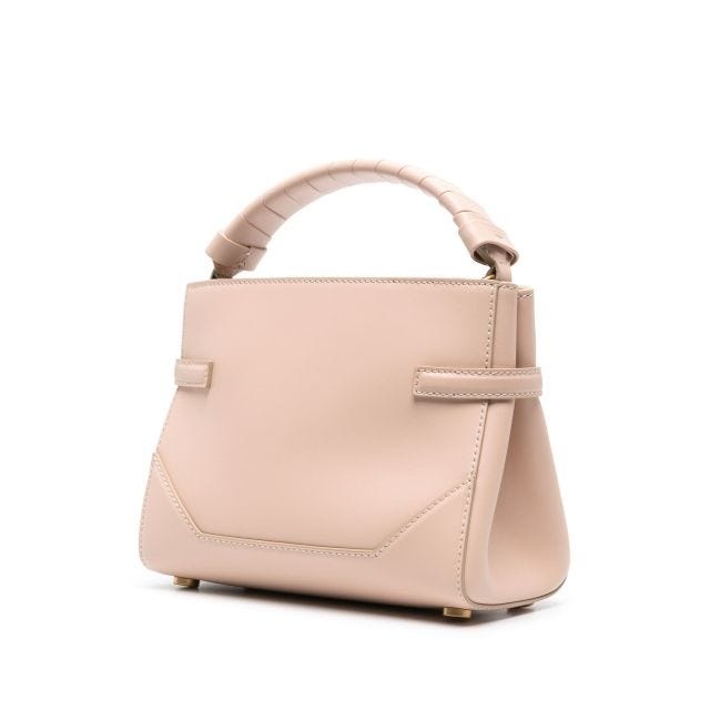 Pink B-Buzz leather tote bag - 3