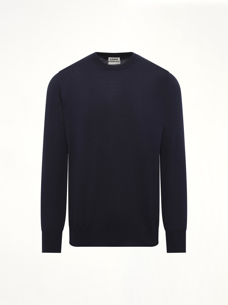Jil Sander Heavy Weight Merino Wool in Midnight outlook