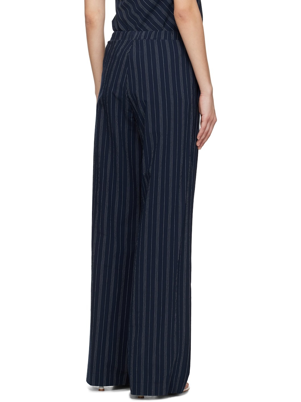 Navy Peyson Trousers - 3
