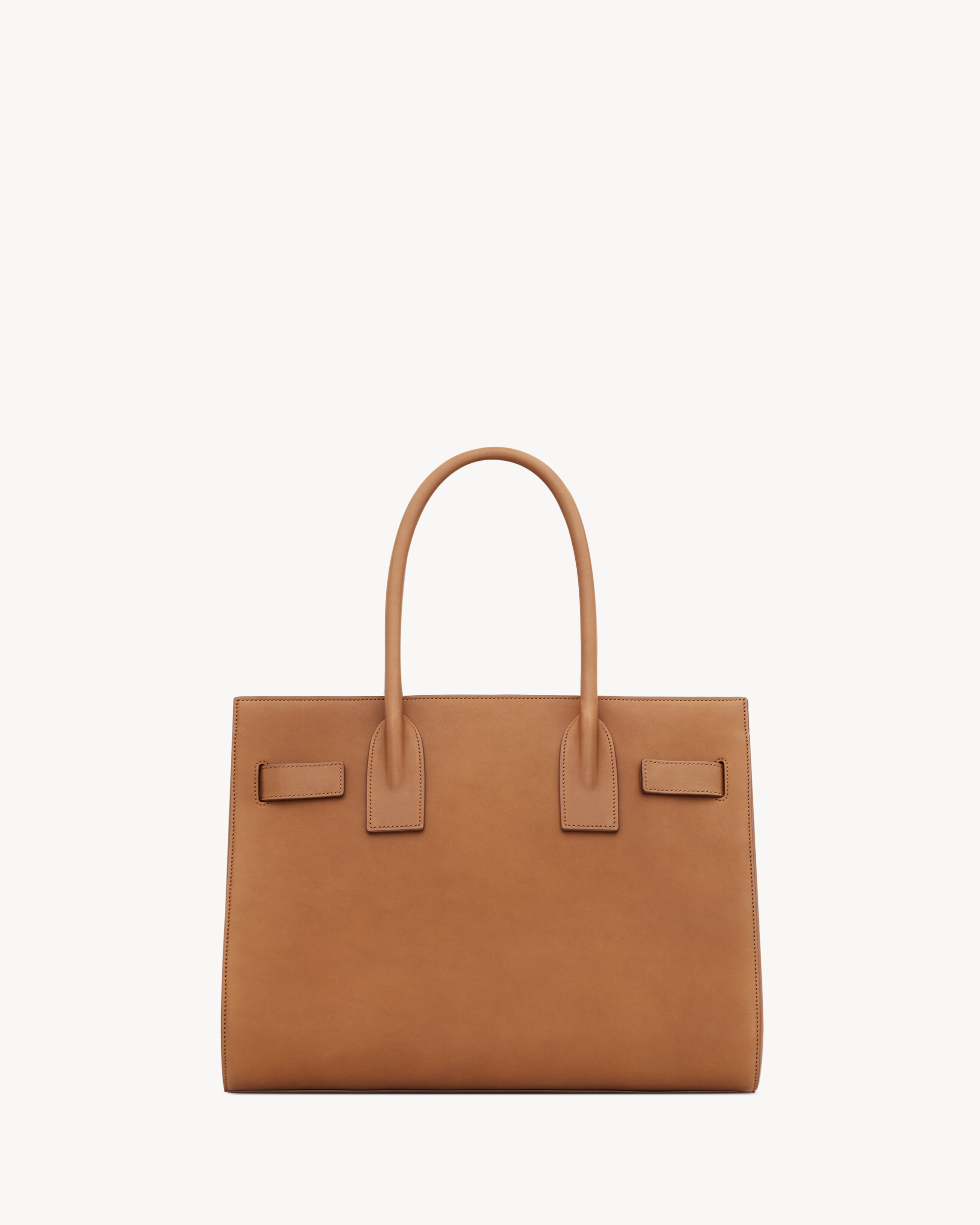 SAC DE JOUR IN SUPPLE VEGETABLE LEATHER - LARGE - 2
