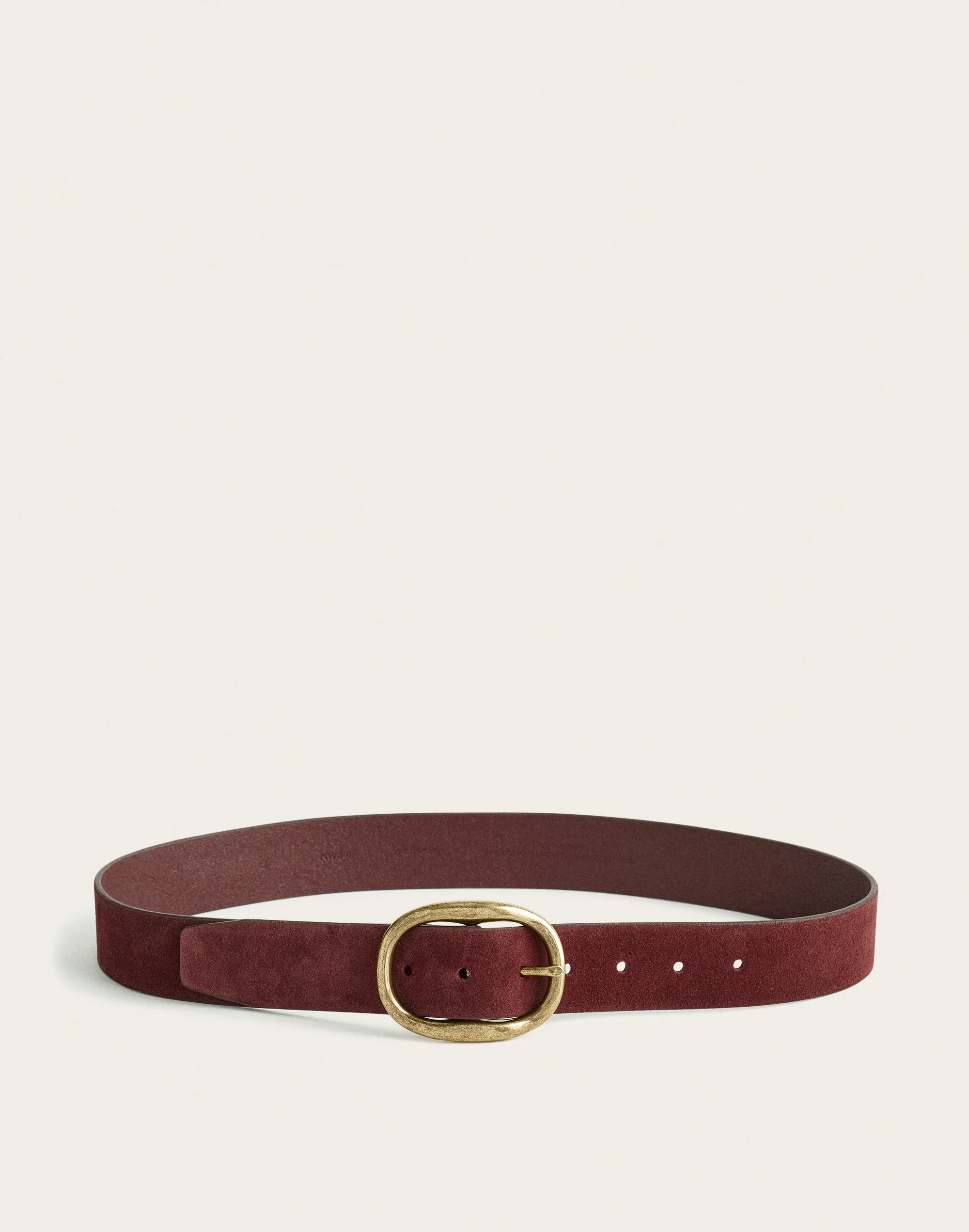 Oval-Buckle Belt - 1