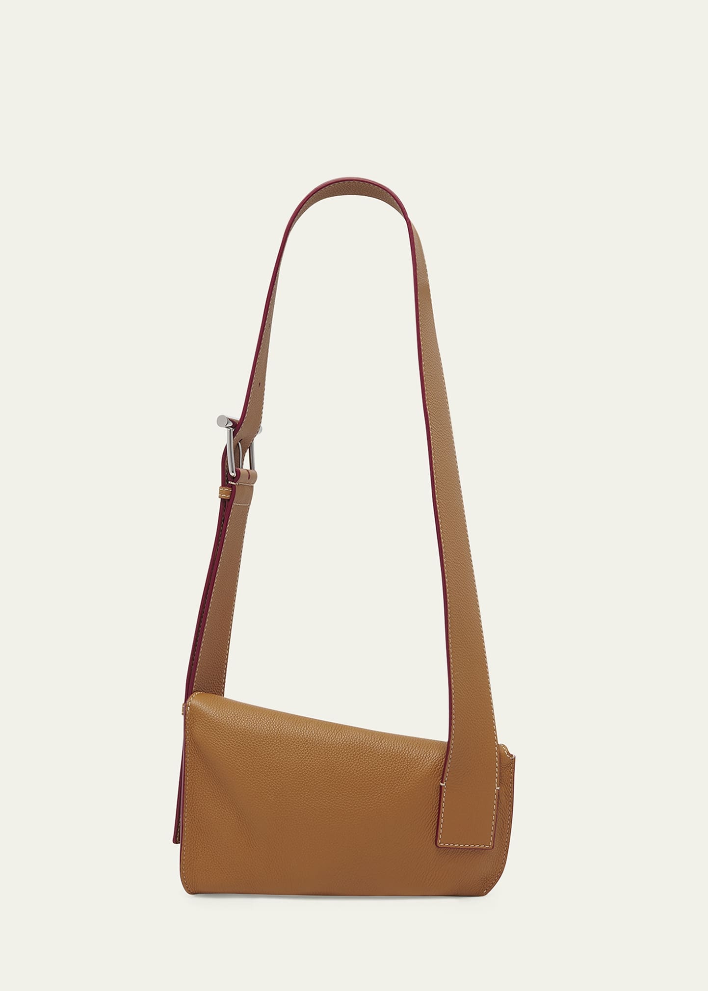 Sling Leather Crossbody Bag - 3