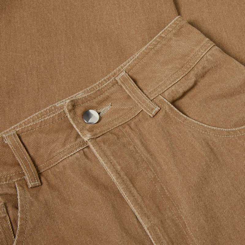 Elleme Brown Stitched Trousers outlook