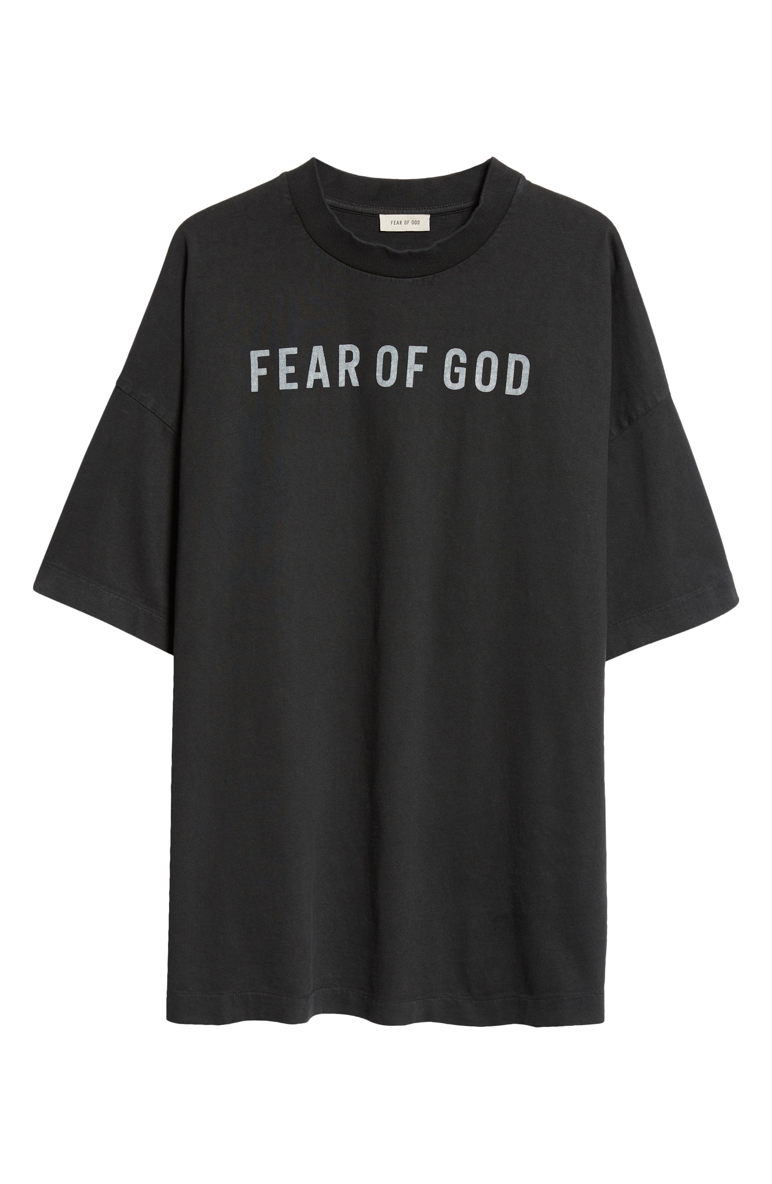 Fear of God Oversize Logo Graphic T-Shirt in Black at Nordstrom - 5