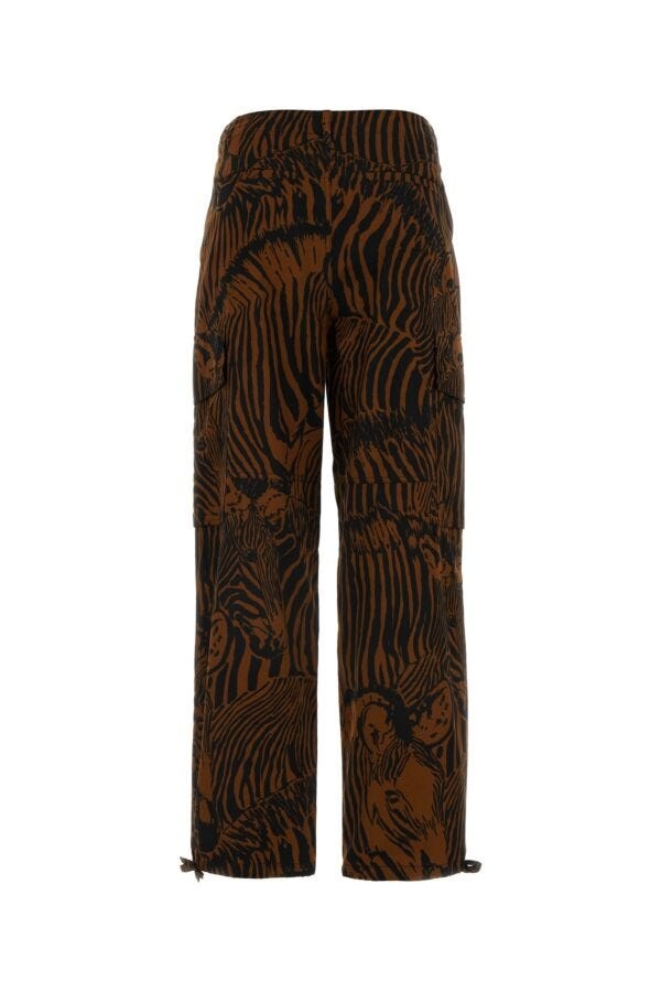 Weekend Max Mara Women Printed Twill Periodi Cargo Pant - 2