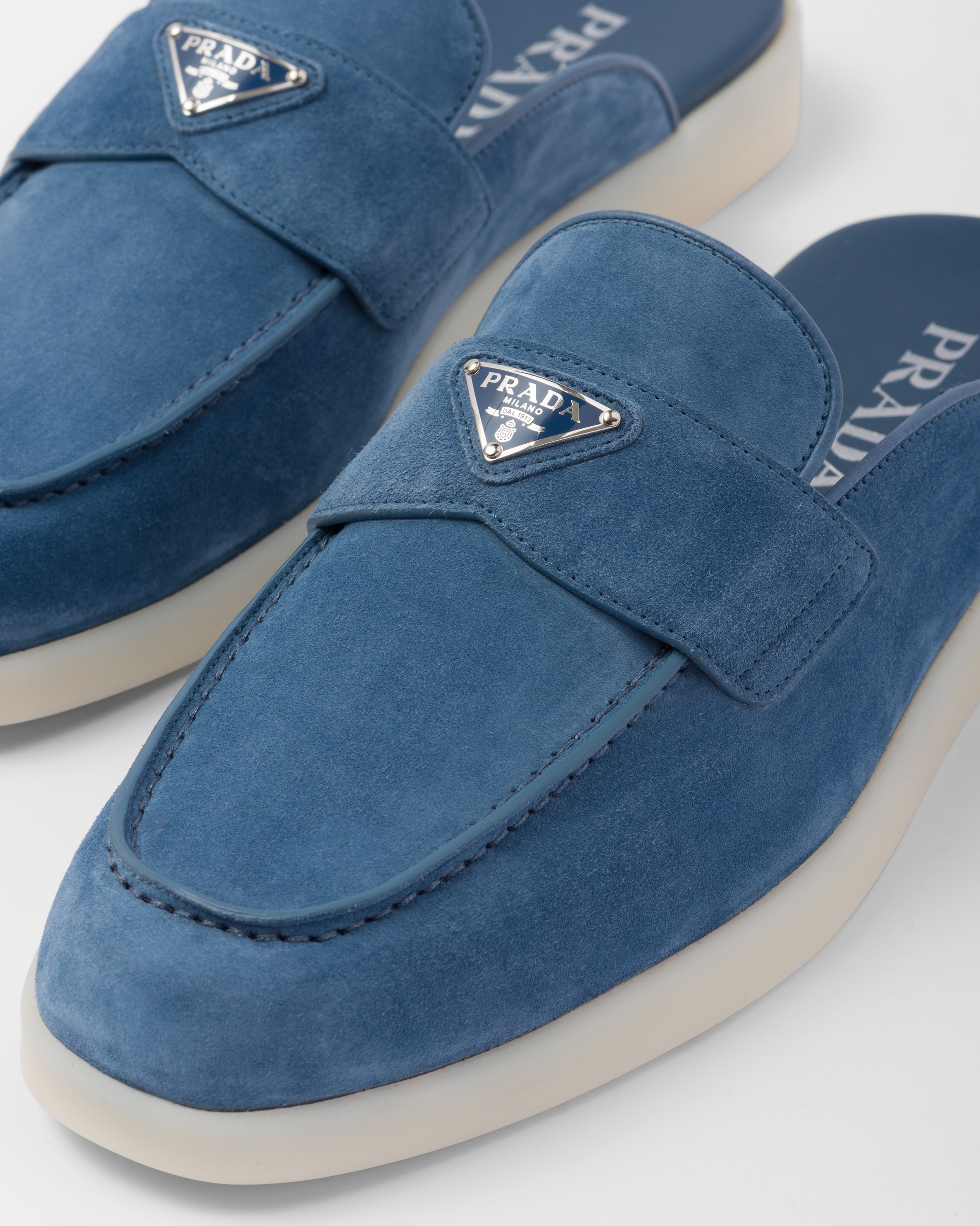 Suede sabots - 6