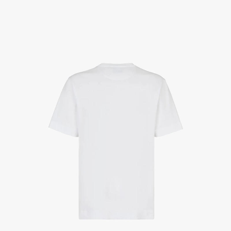 FENDI White cotton T-shirt outlook
