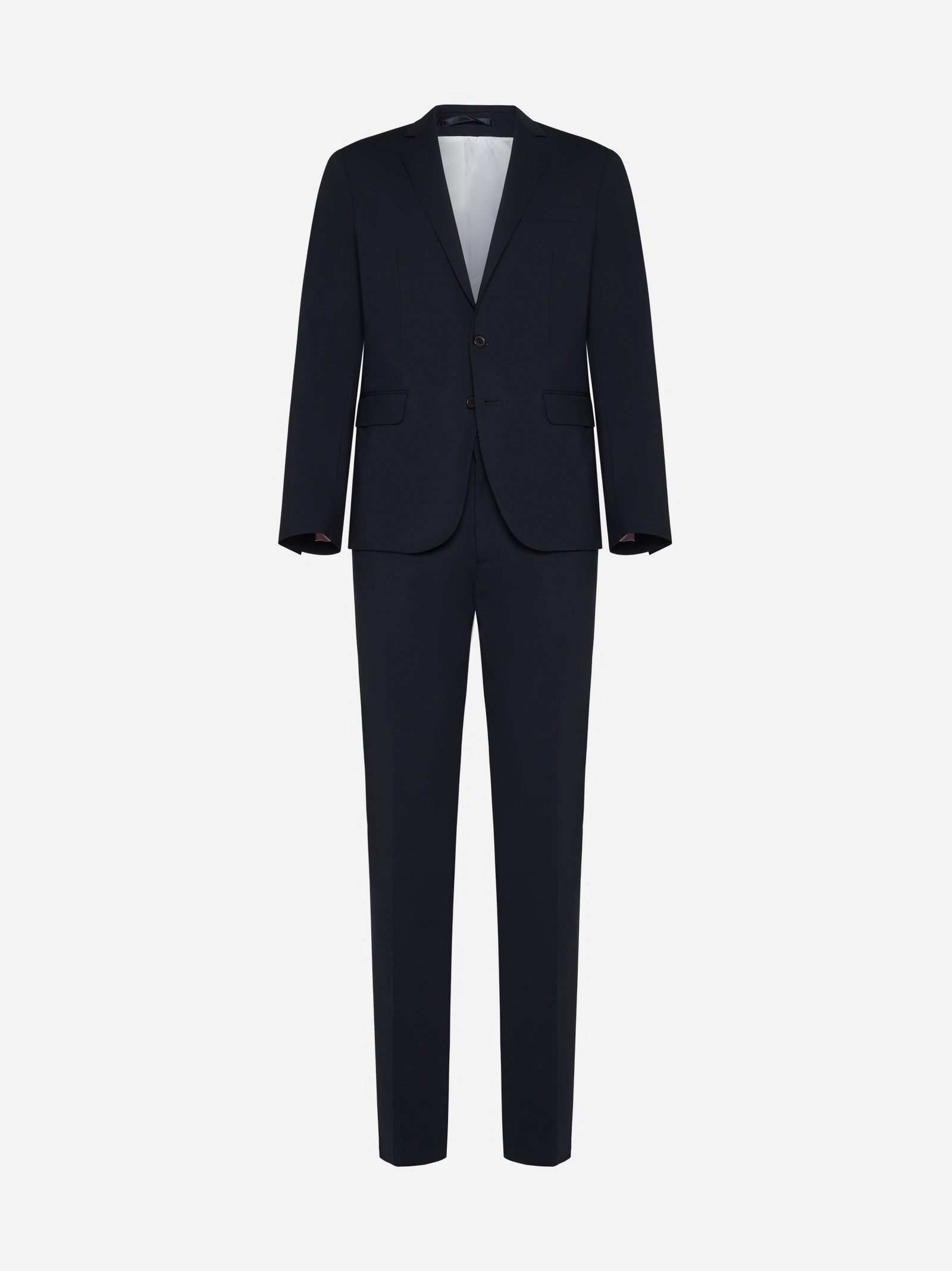 Paris wool single-breasted suit - 1