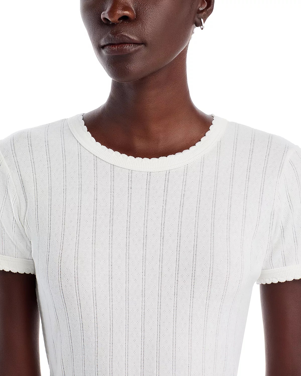 Pointelle Tee - 9