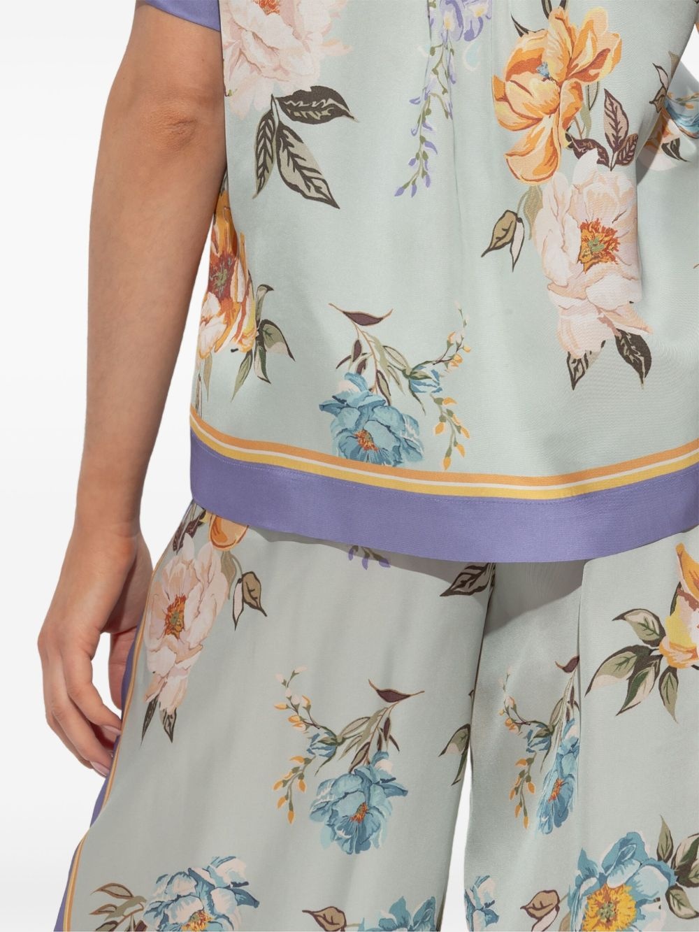 floral-print shirt - 4
