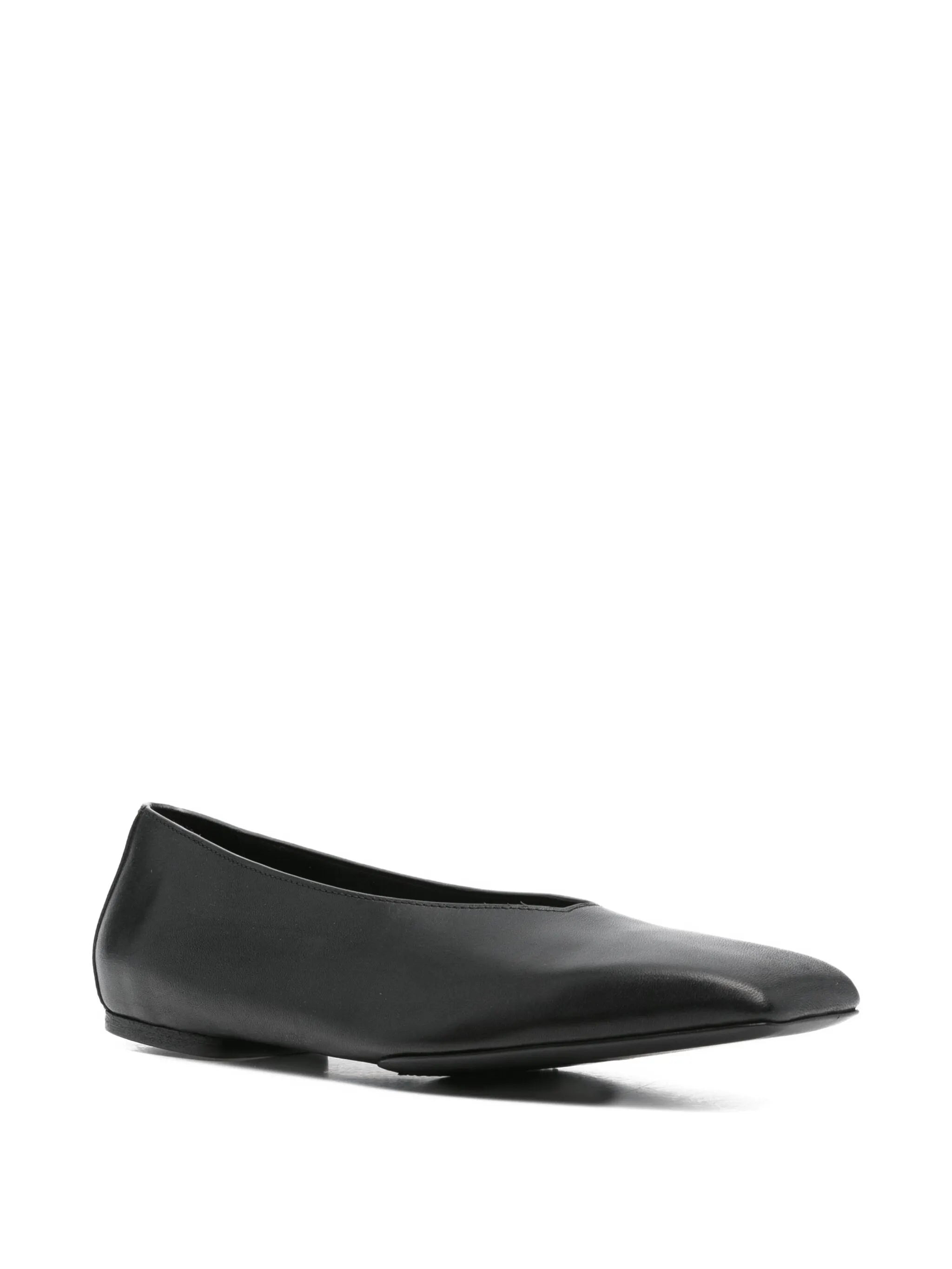 leather ballet flats - 2