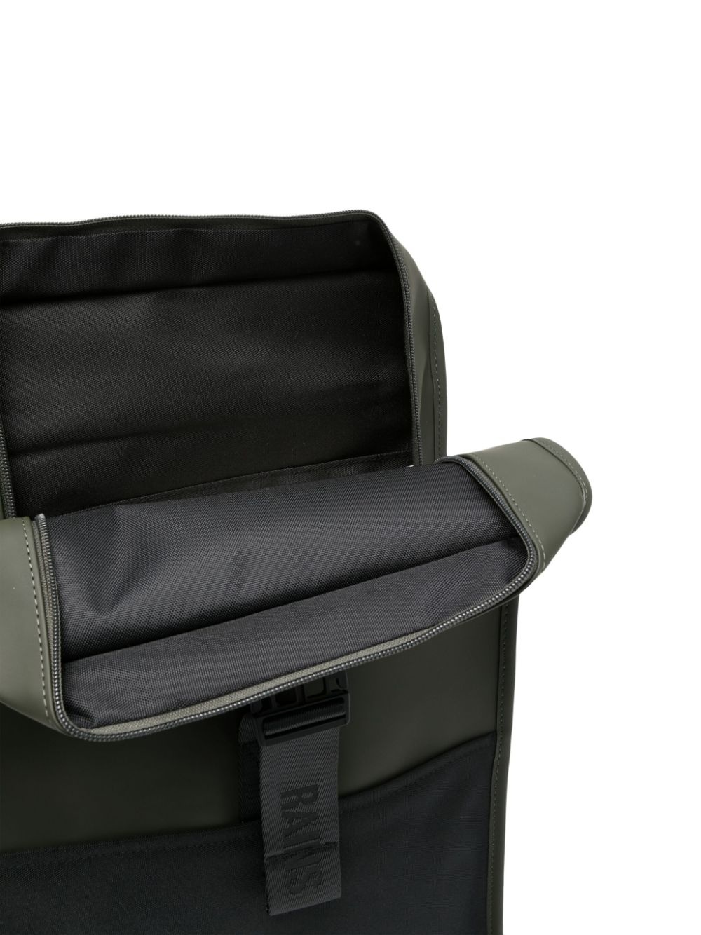 Trails logo-debossed backpack - 5