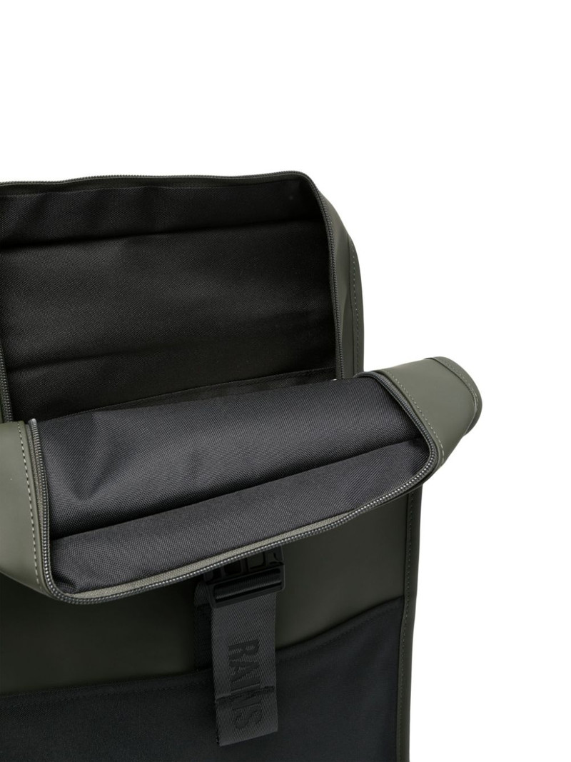 Trails logo-debossed backpack 5