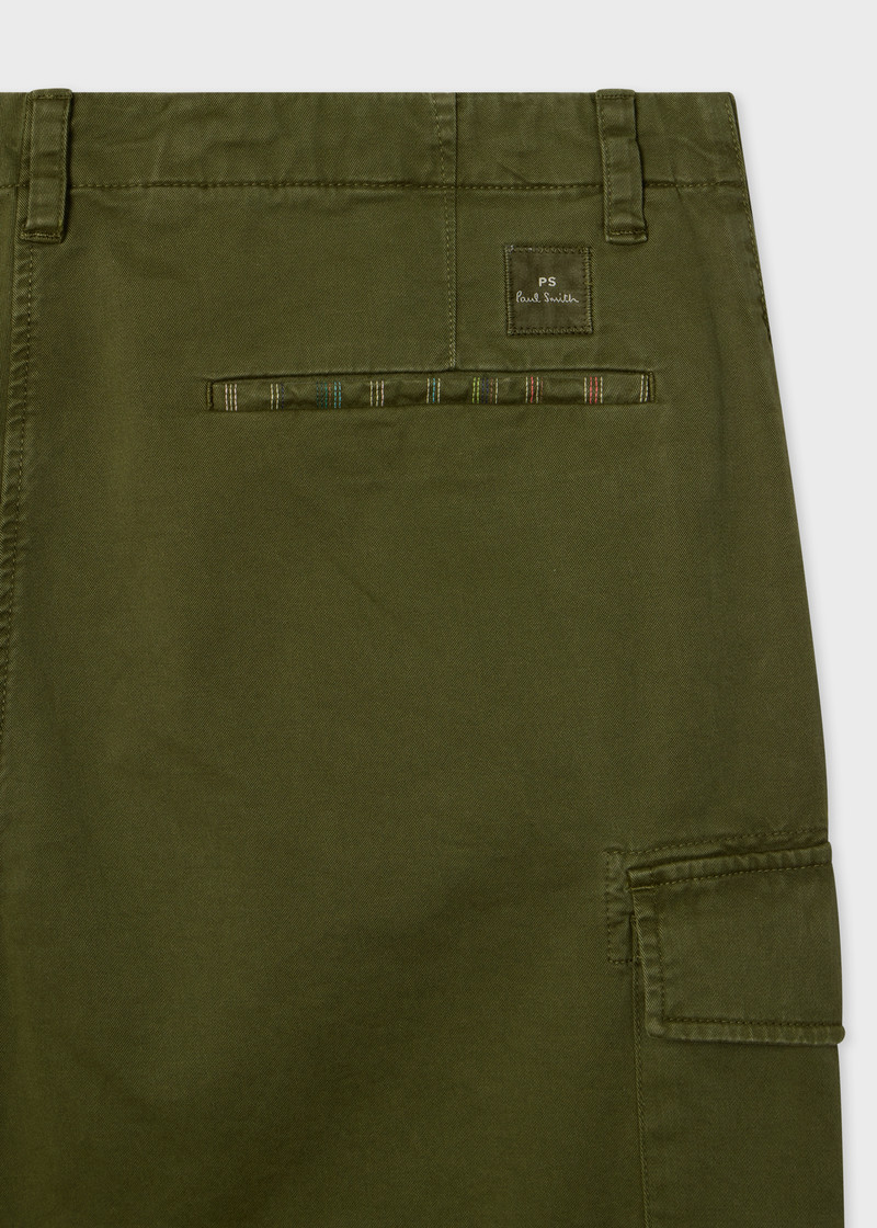 Paul Smith Khaki Cargo Trousers outlook