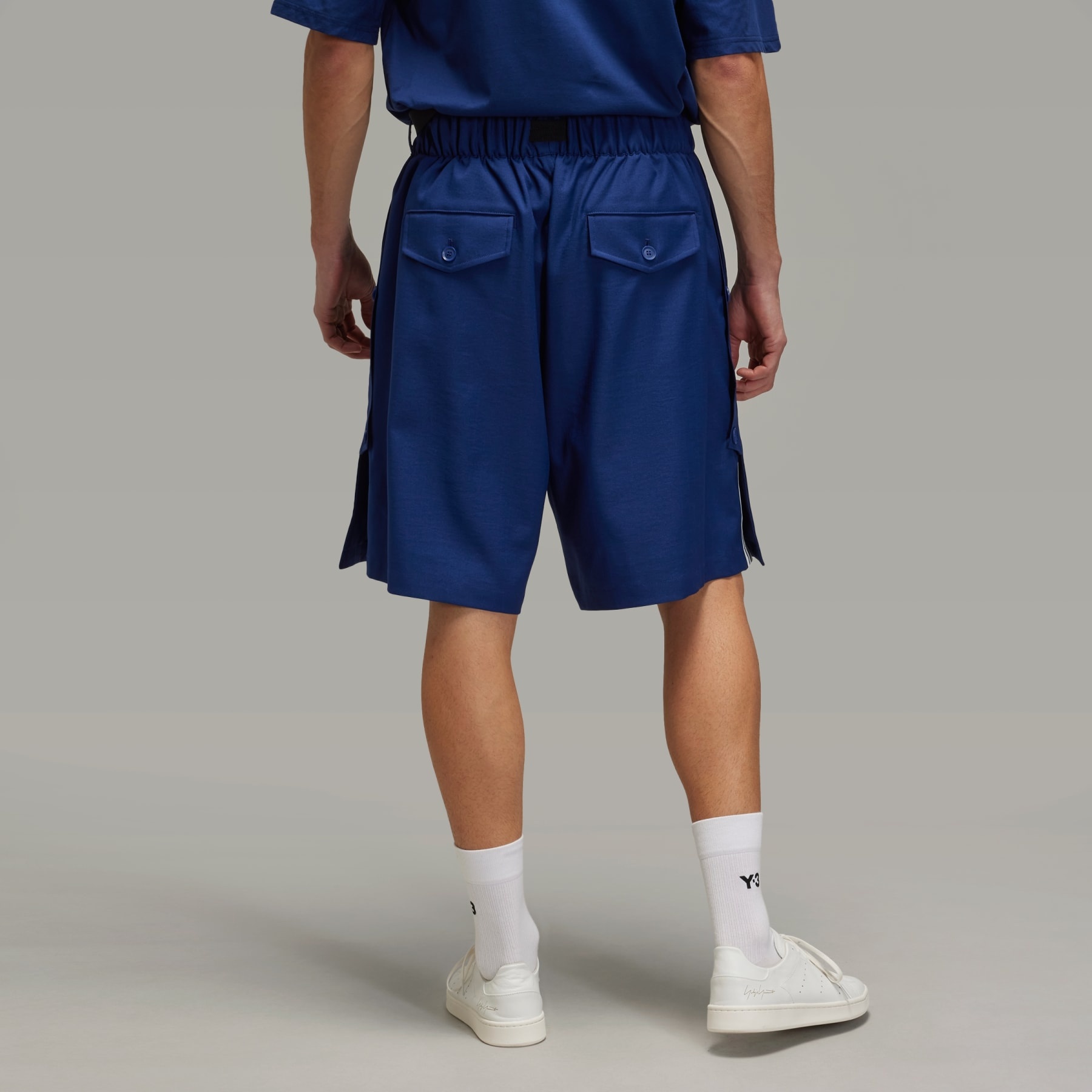 Y-3 Sport Uniform 3-Stripes Shorts - 3
