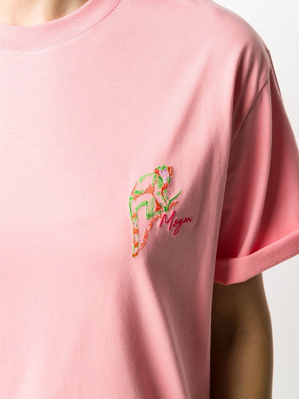 embroidered-logo T-shirt - 5