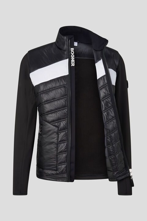 Kaya hybrid jacket in Black/White - 2