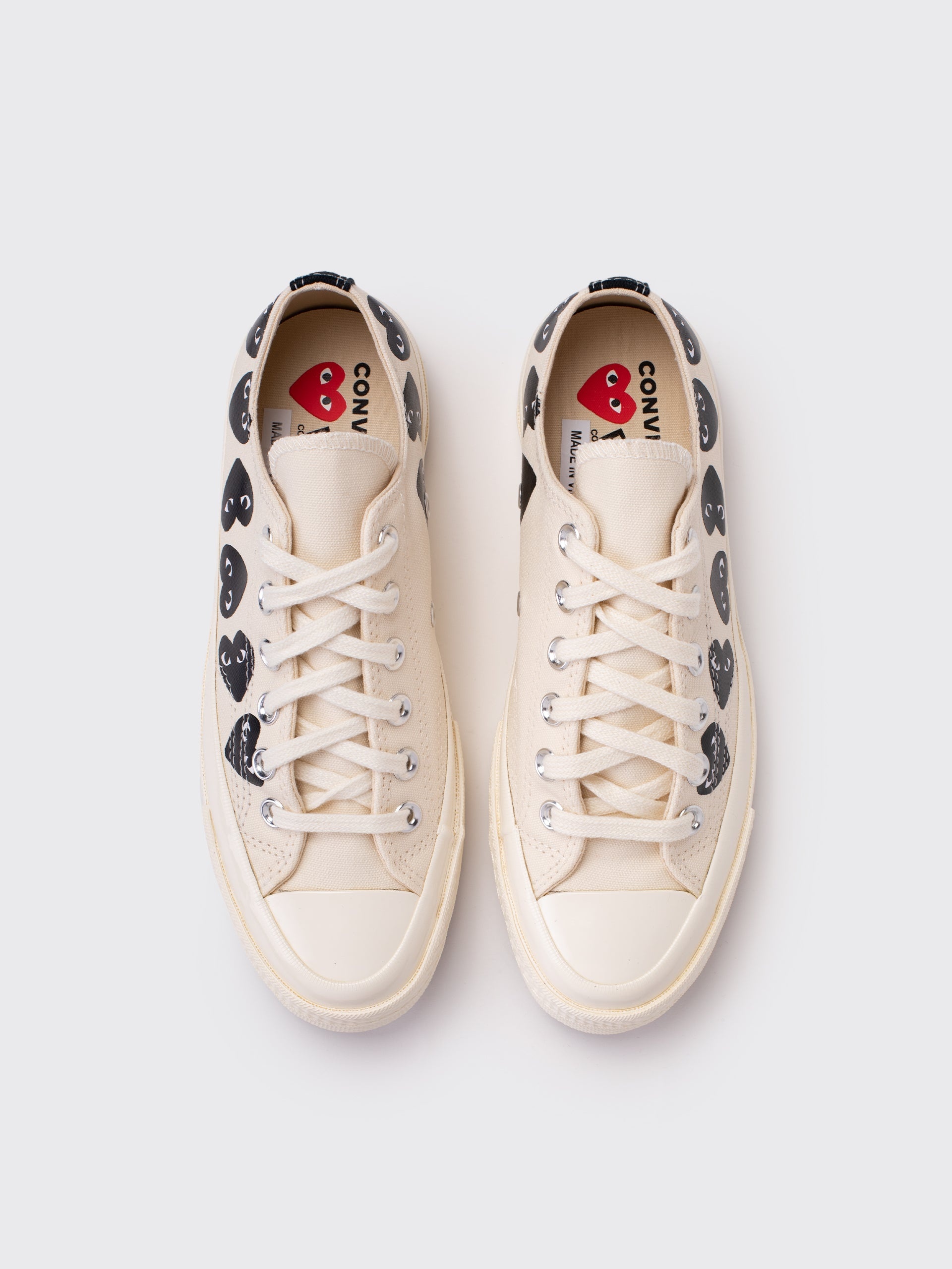 Play Multi Heart Low Converse Chuck All Star '70 - 9