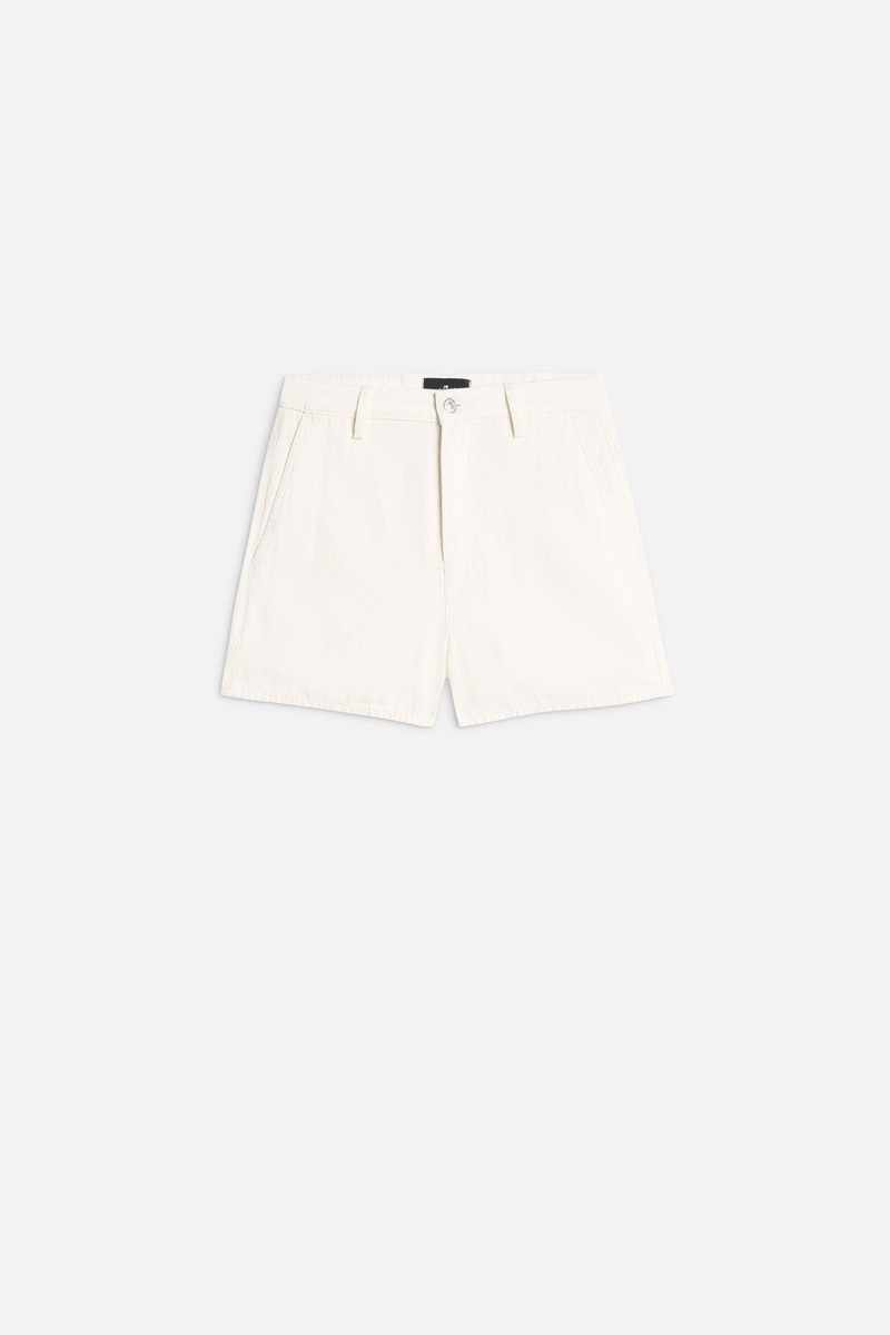 TROUSER SHORT in Denim Linen Ostuni 1