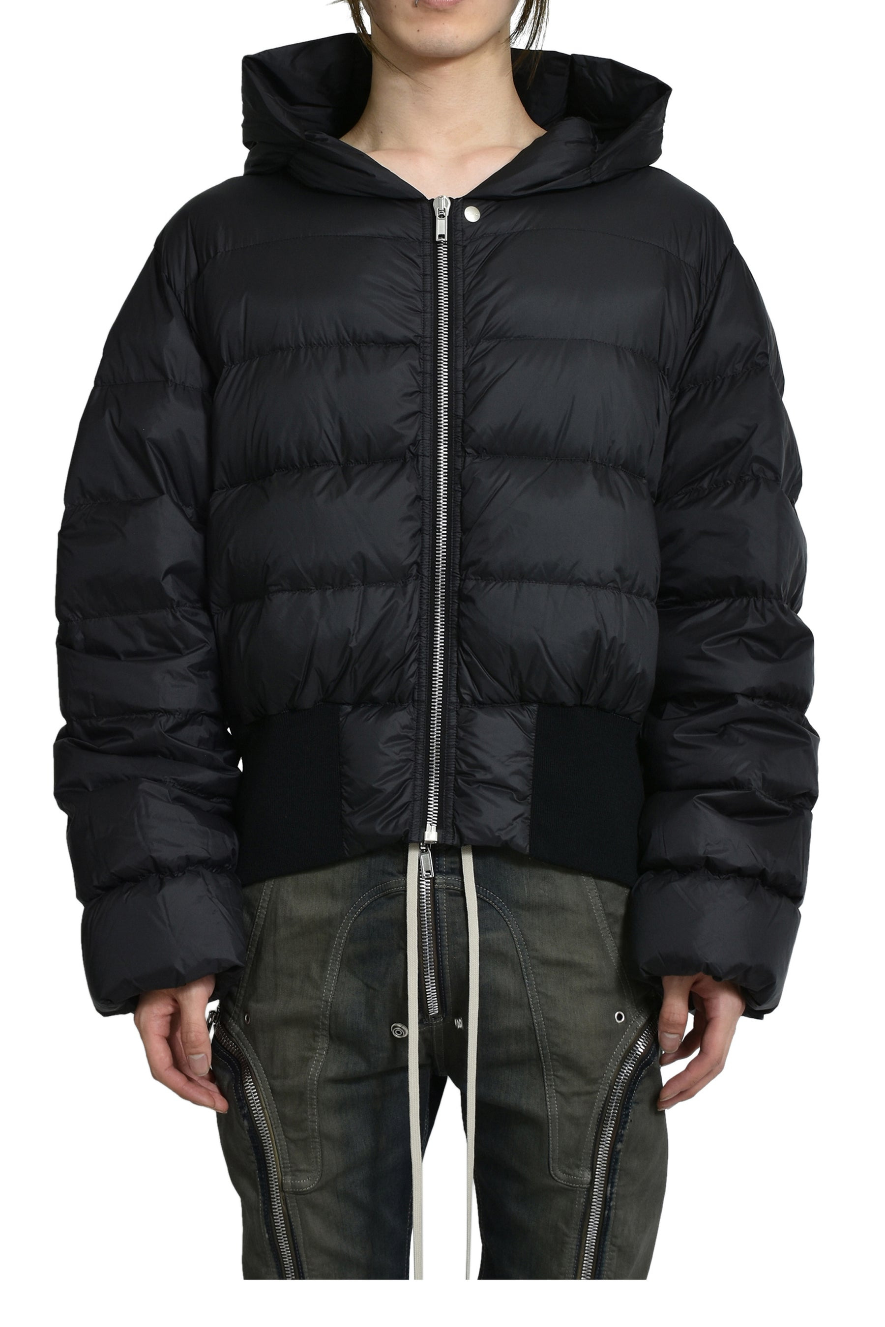 HOODED JKT / BLK - 1