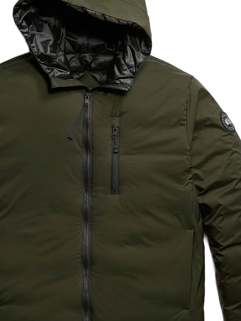 Canada Goose hooded zip puffer jacket outlook