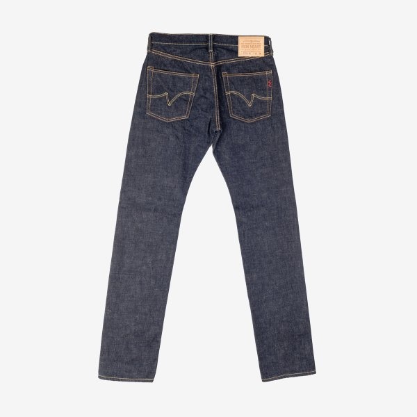 IH-777S-18 18oz Vintage Selvedge Denim Slim Taper Indigo - 2