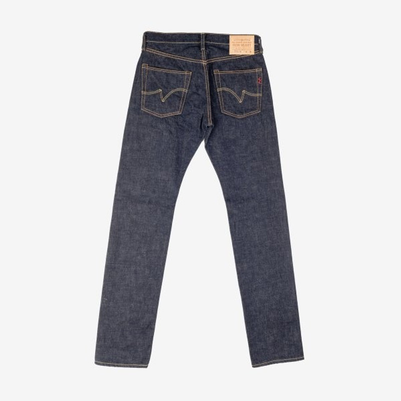 Iron Heart IH-777S-18 18oz Vintage Selvedge Denim Slim Taper Indigo outlook