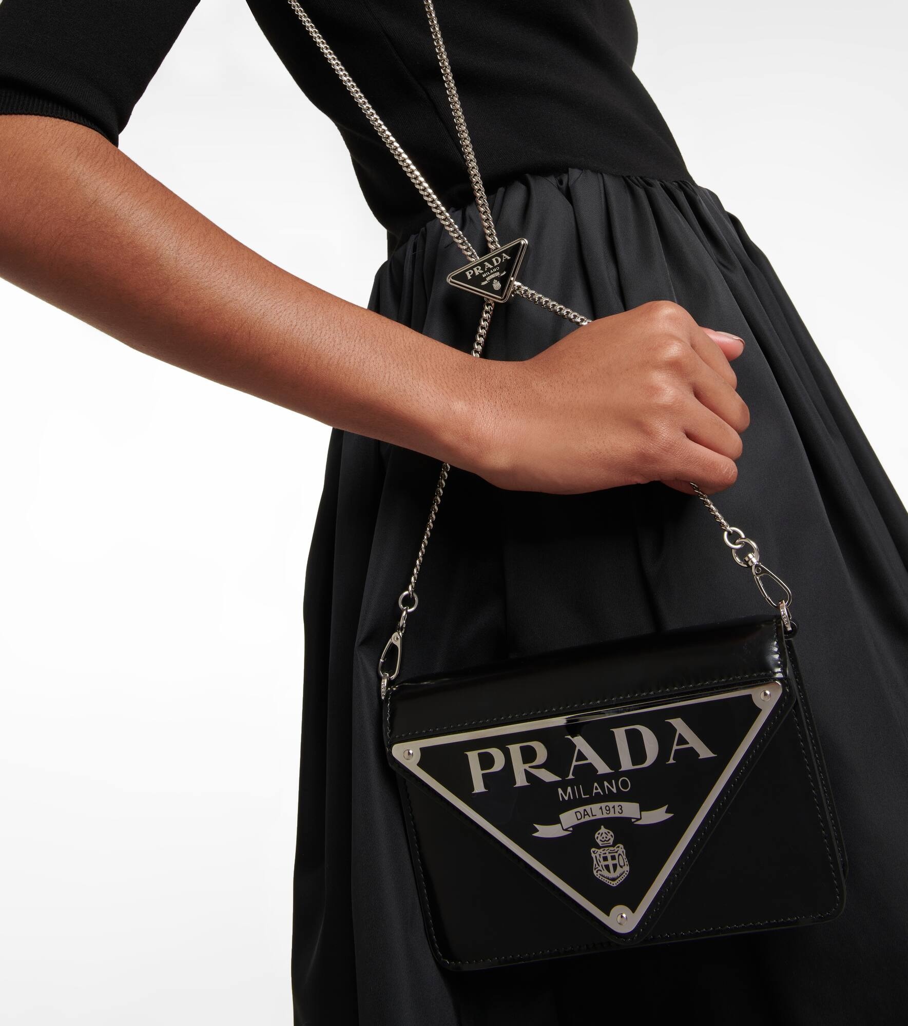 Mini leather crossbody bag - 2