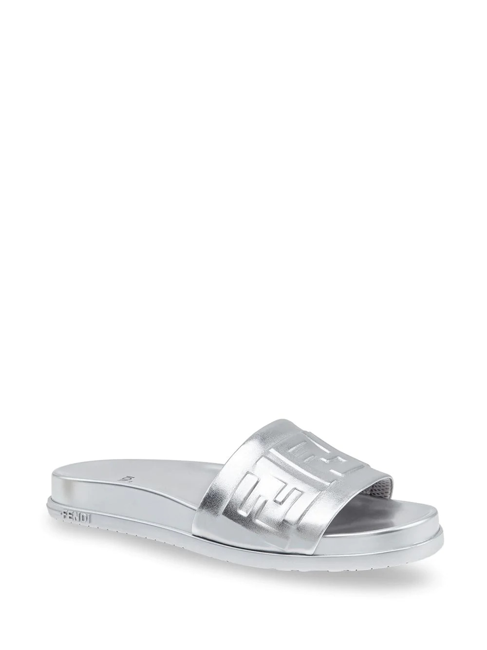 metallic FF logo slides - 2