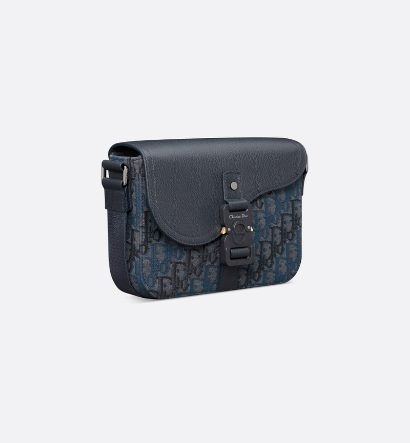 Small Saddle Messenger Bag with Flap 5