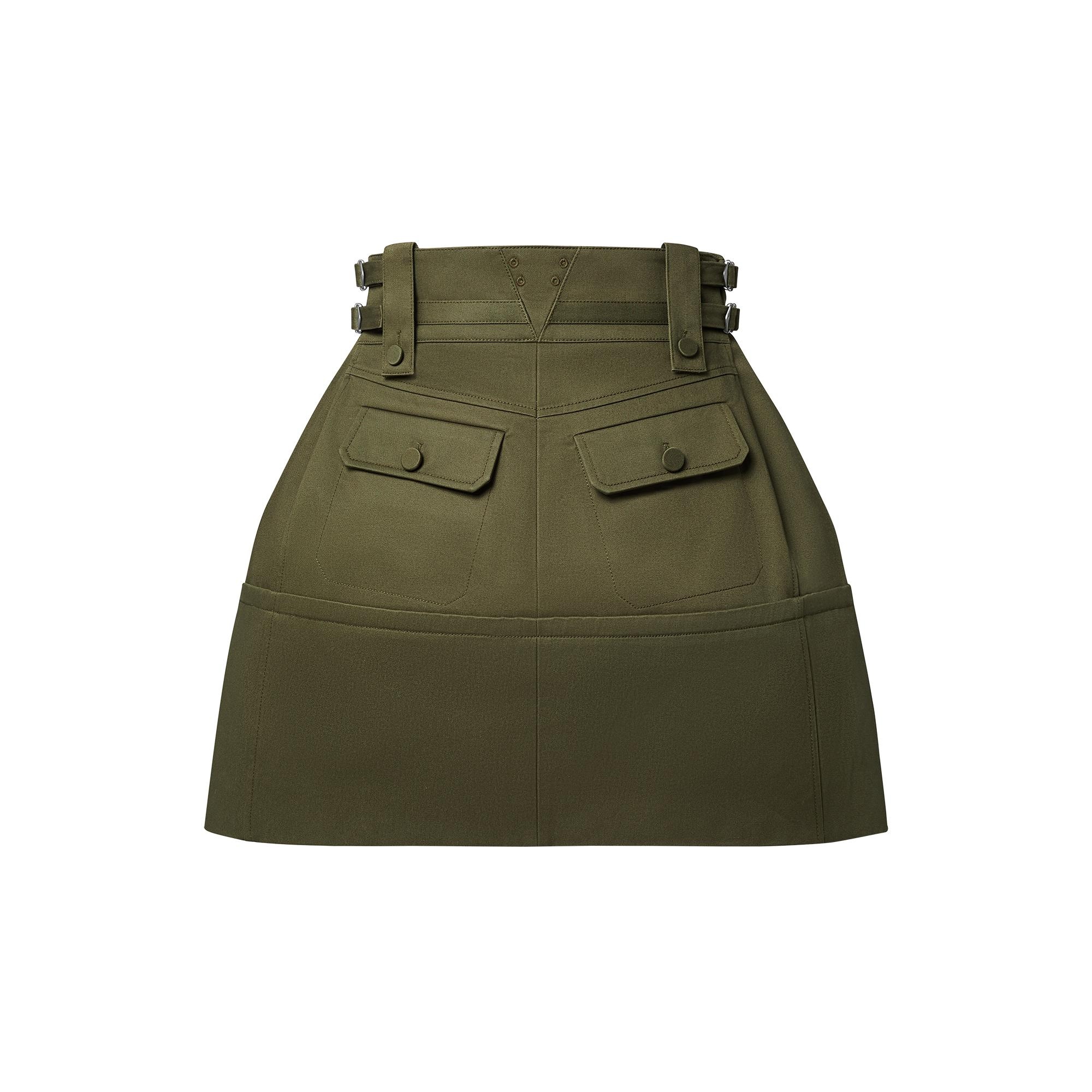 Exaggerated Mini Skirt - 3