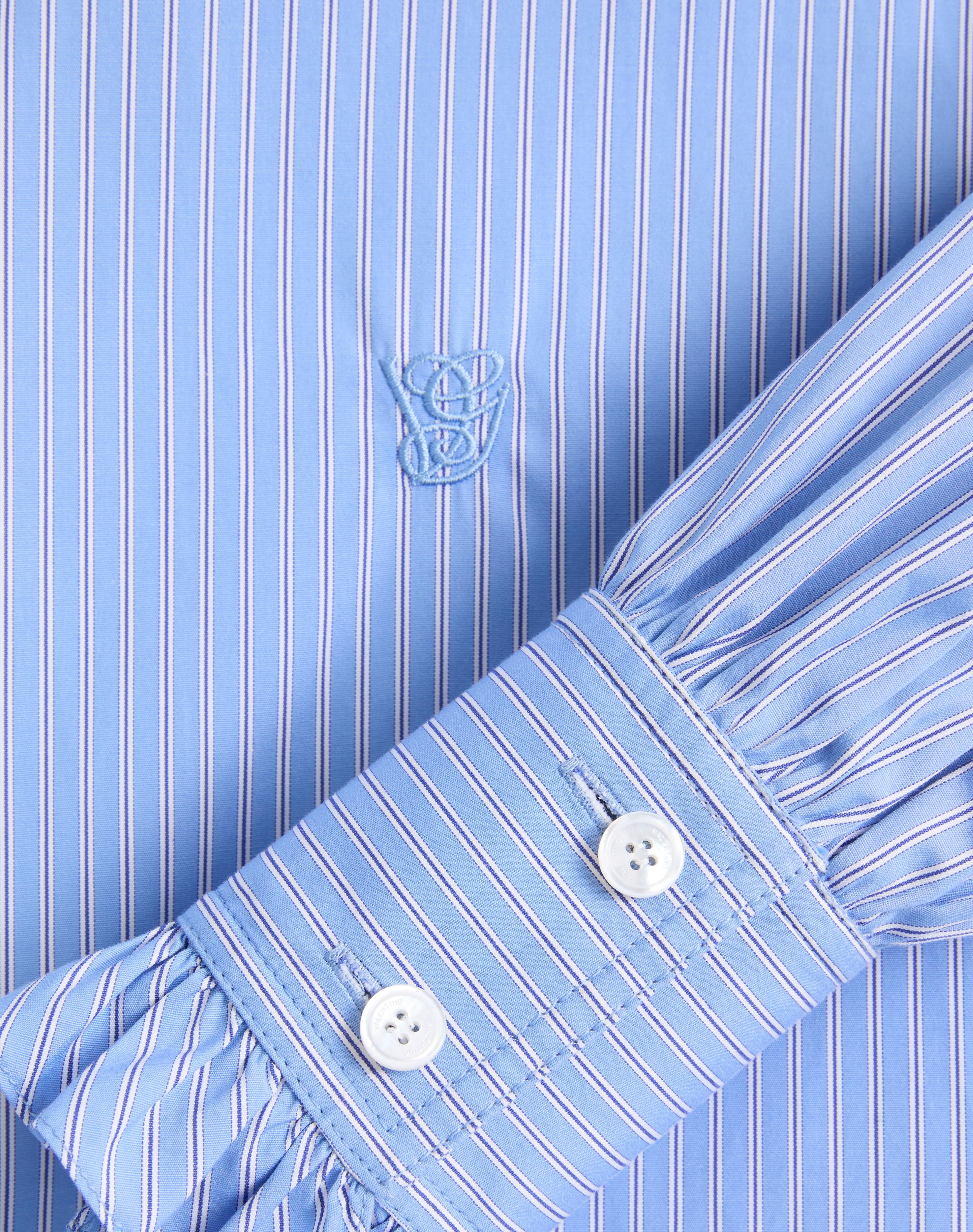CLASSIC STRIPE POPELINE SHIRT - 8