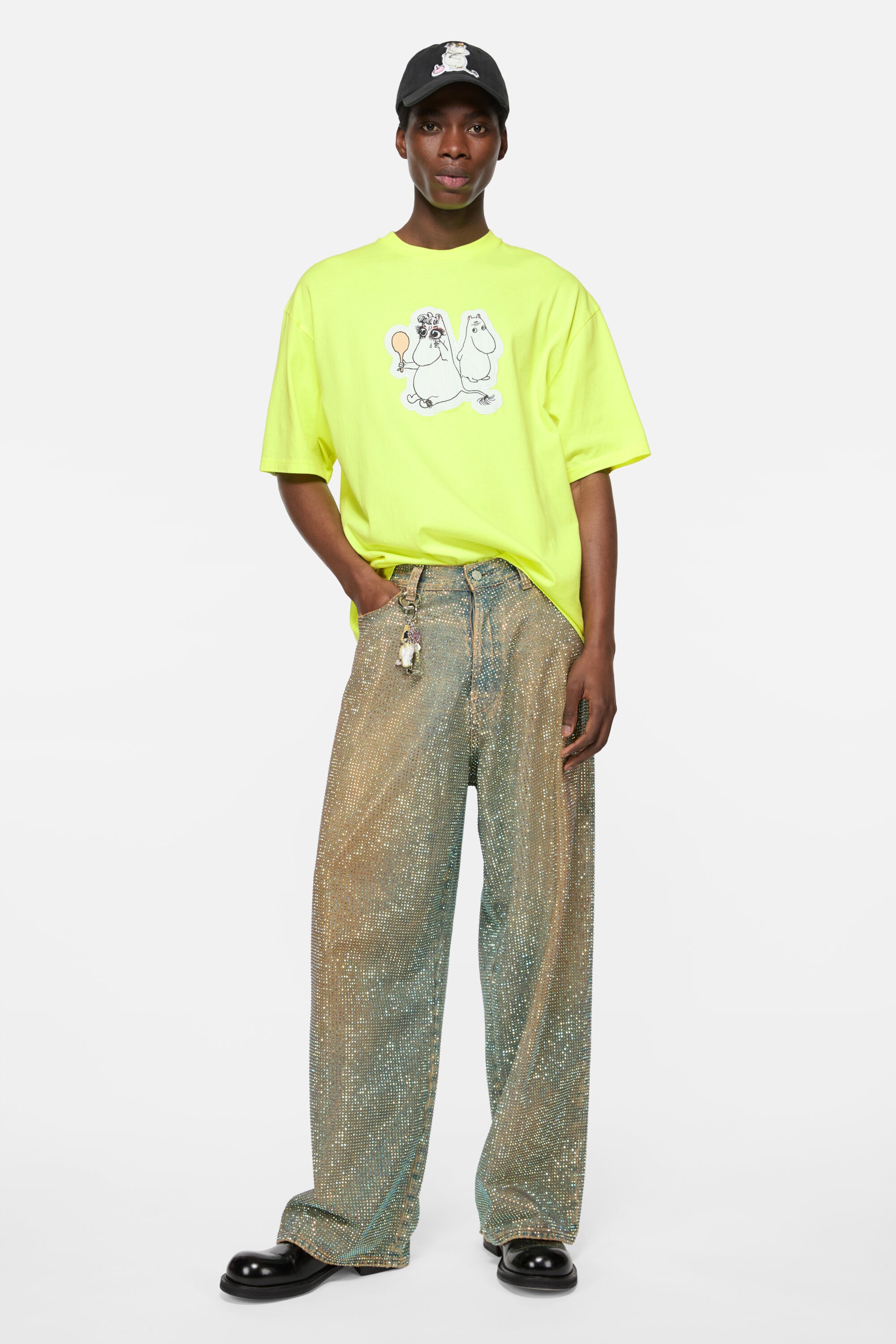 T-shirt Acne Studios x Moomin - Bright Yellow - 2