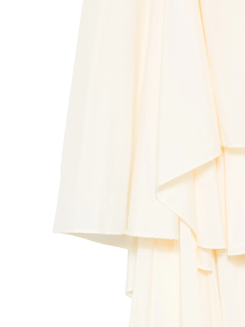 System Asymmetric-neck Ruffled Top 3