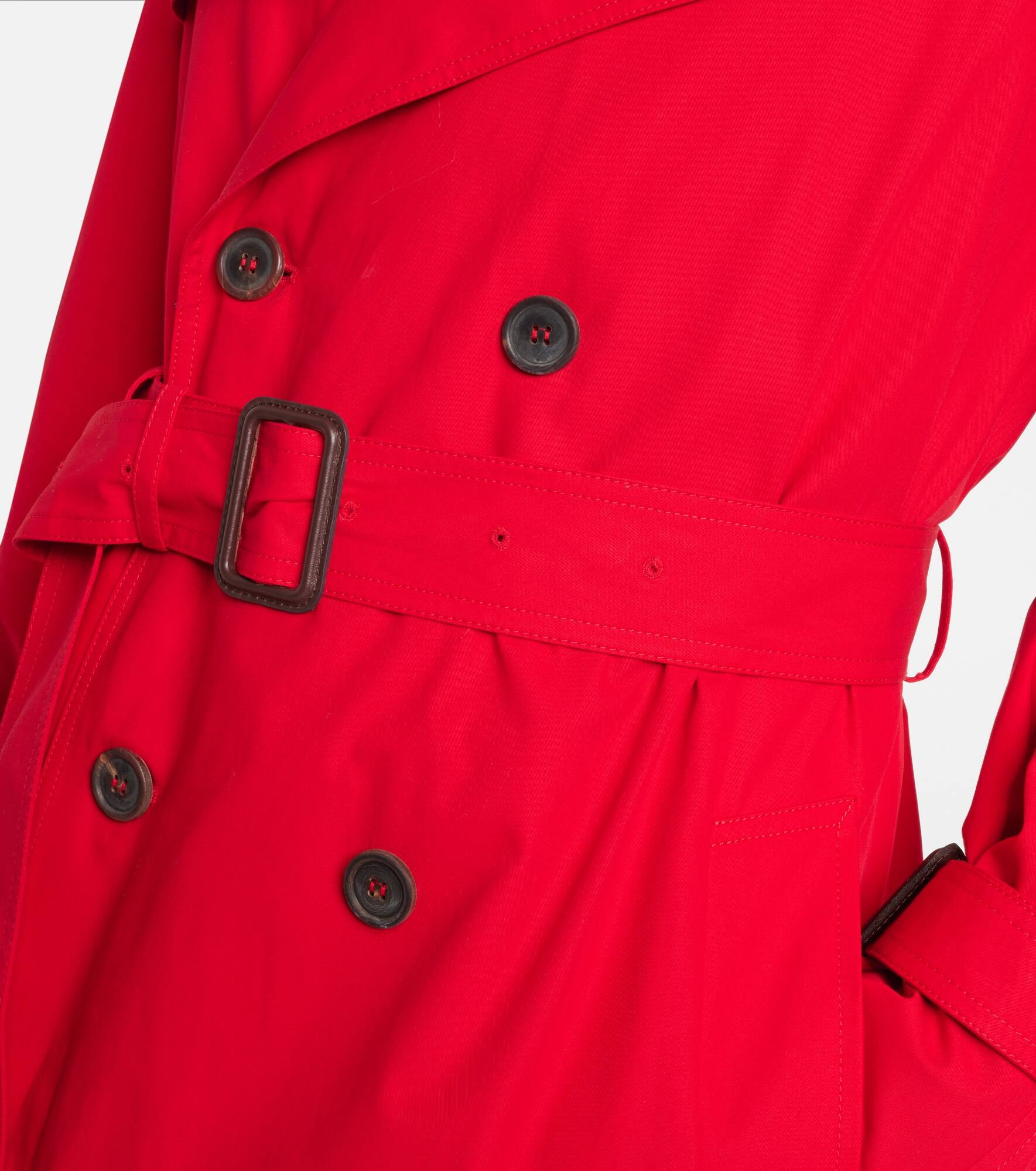 Cotton trench coat - 5