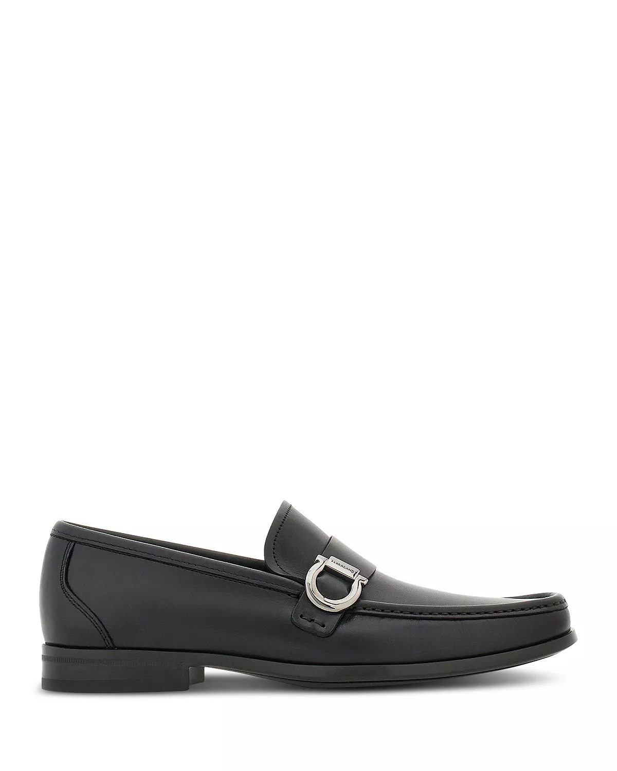 Men's Caspian Gancini Ornament Leather Loafers - 1