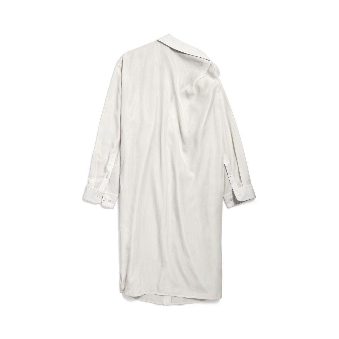 Women's One Shoulder Dress in Dirty White - 2