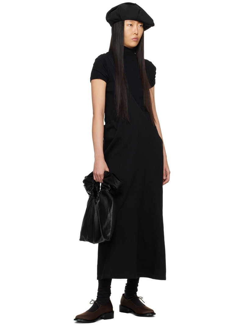 Y's Black Jumper Maxi Skirt outlook