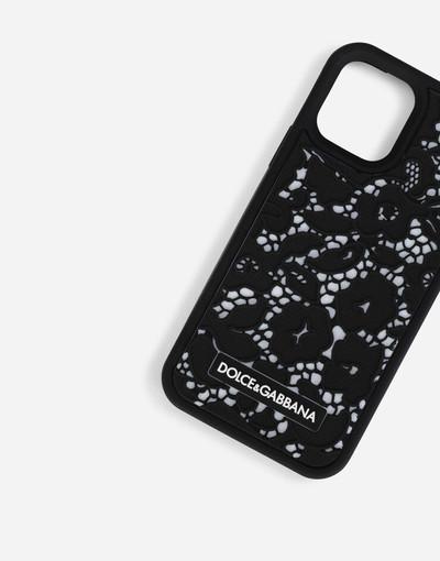 Dolce & Gabbana Lace rubber iPhone 12/12 Pro cover outlook