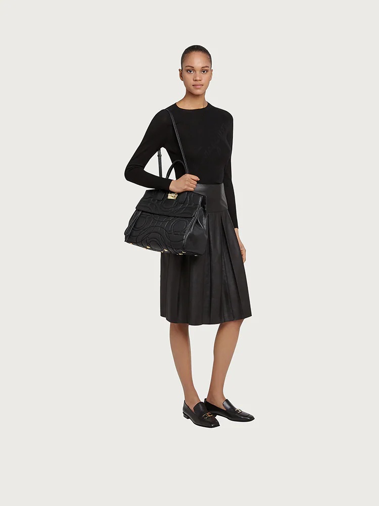 FERRAGAMO STUDIO BAG (M) - 6