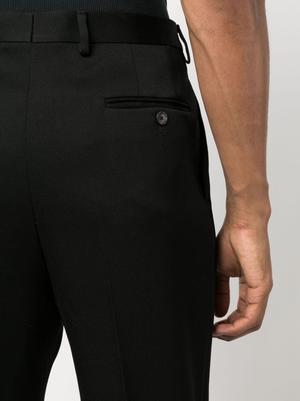 straight-leg tailored trousers - 5