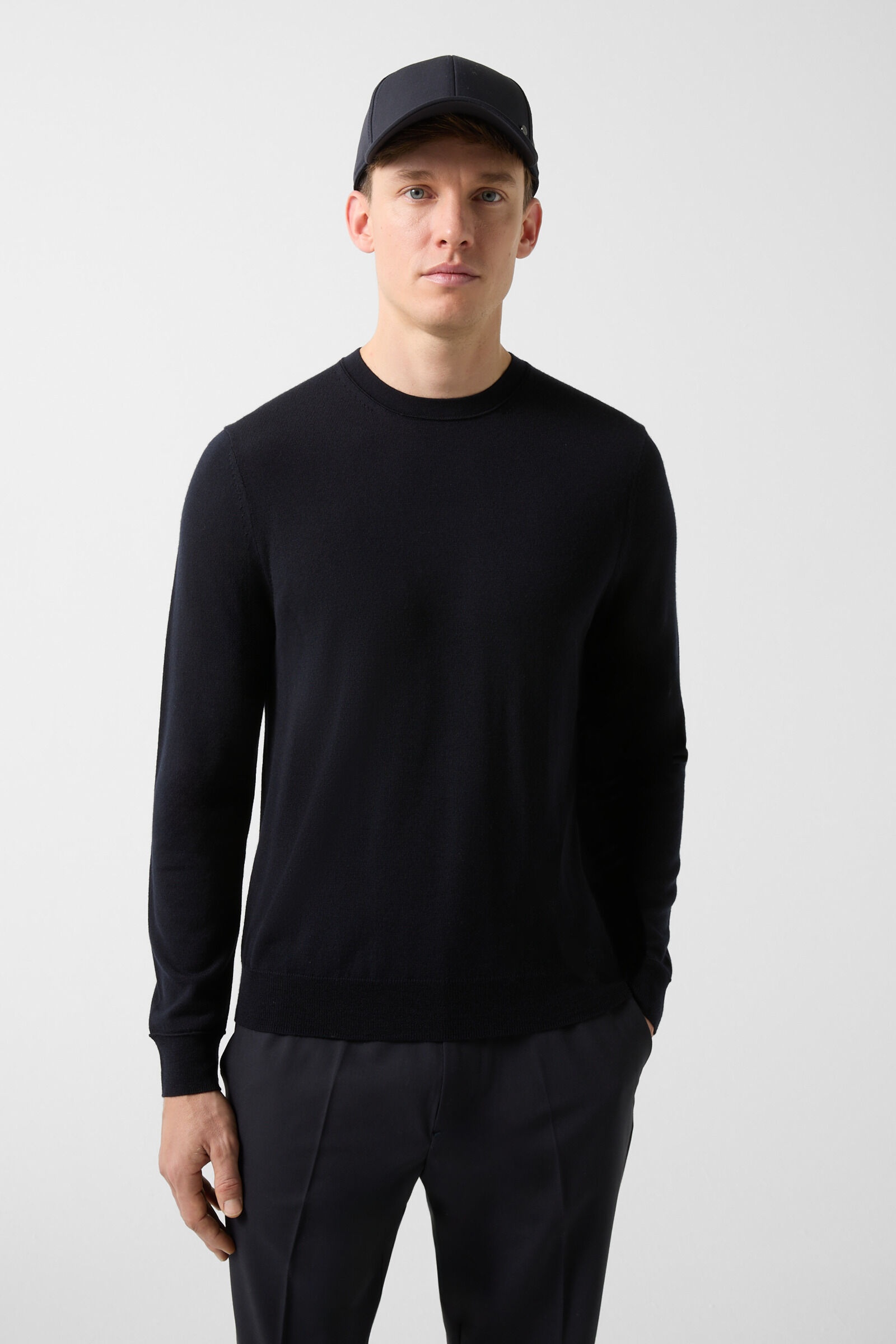 Ole sweater in Navy blue - 2