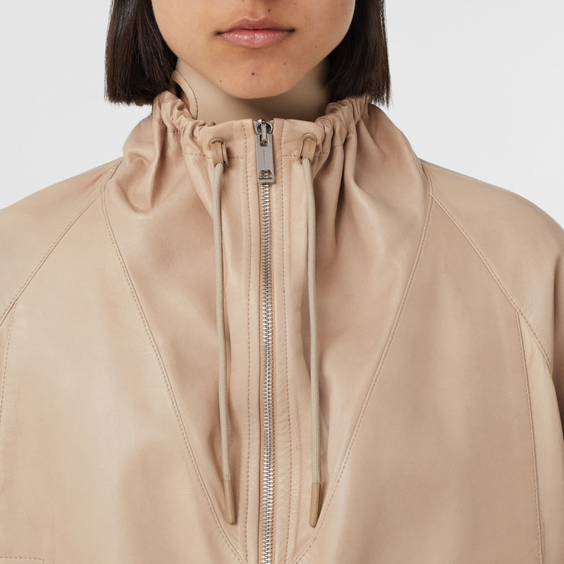 Lambskin Cropped Jacket 3