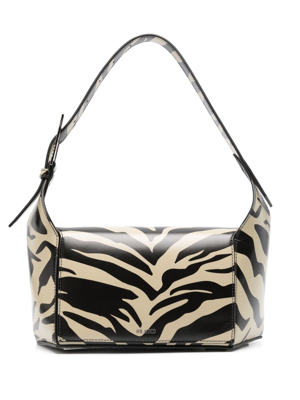 7/7 zebra-print shoulder bag - 1