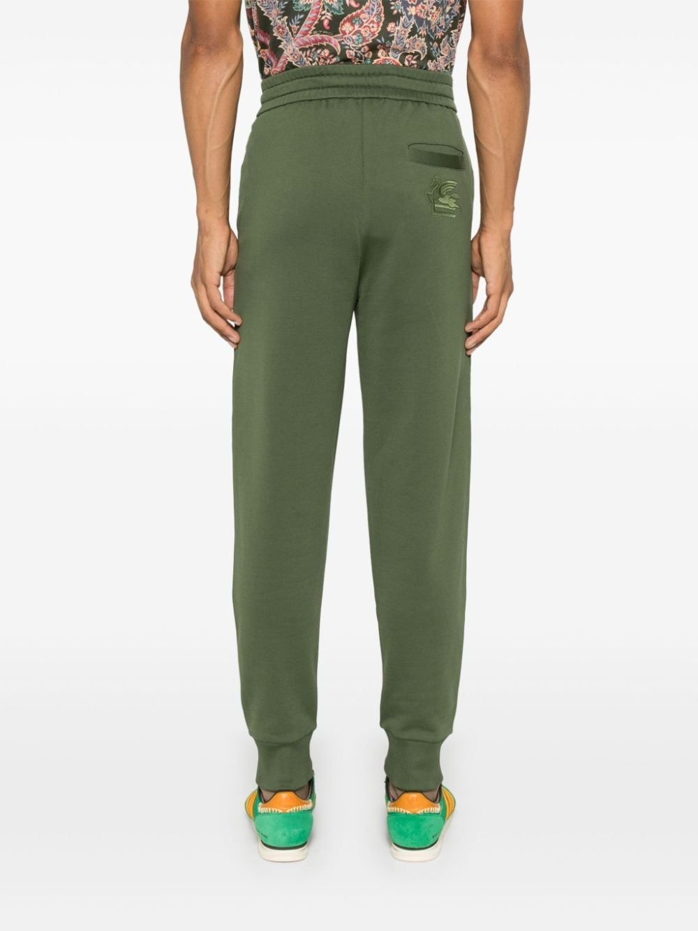 Pegaso-motif track pants - 4