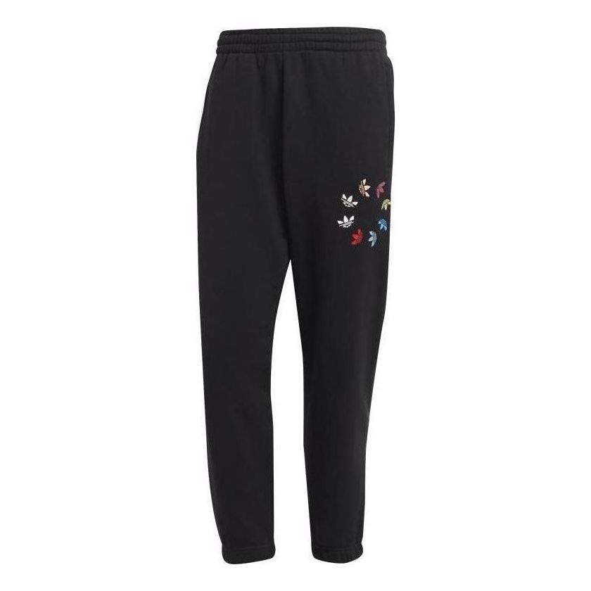 adidas Adicolor Shattered Trefoil Sweat Pants 'Black' H37730 - 1